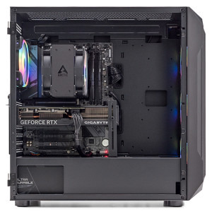 Gaming DRAGON Epic Powered by GIGABYTE, AMD Ryzen 5 7600 3.8GHz, 32GB DDR5, 2TB SSD, RTX 4070 SUPER 12GB GDDR6X, Iluminare RGB