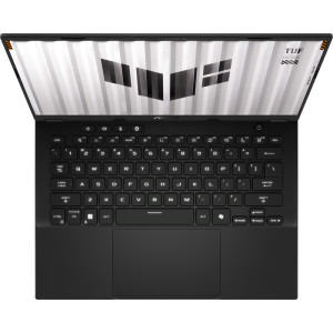 ASUS Gaming 14'' TUF A14 FA401WV, 2.5K 165Hz, Procesor AMD Ryzen™ AI 9 HX 370 (24M Cache, up to 5.1 GHz), 32GB LPDDR5X, 2TB SSD, GeForce RTX 4060 8GB, No OS, Jaeger Gray