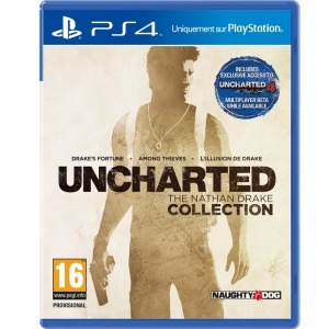 Sony PlayStation 4 1TB + Joc Uncharted: The Nathan Drake Collection + Joc Journey: Collector's Edition