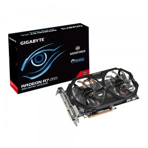GIGABYTE Radeon R7 265 WindForce 2X 2GB GDDR5 256-bit
