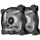 Corsair Air Series SP140 LED White High Static Pressure 140mm Fan Twin Pack