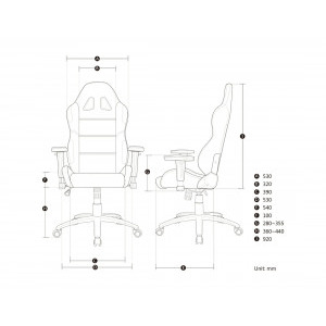 AKRACING K7012 Black/Blue