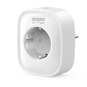 Gosund Priza inteligenta SP112, Wi-Fi, 3600W, 2 x USB, Control aplicatie, Programare, Monitorizare consum