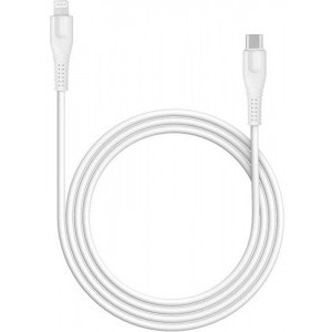 Canyon MFI-4, USB-C Male la Lightning Male, MFi, 1.2 m, White