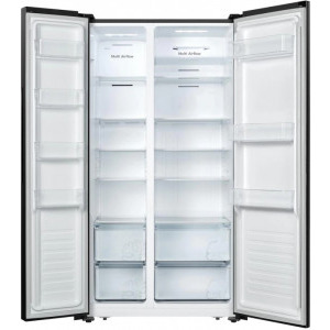 Heinner HSBS-520NFBKF+, 519 L, Full No Frost, Multi Air-Flow, Control touch, Clasa F, 179 cm, Negru