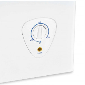 Heinner HCF-H205F+, 198 L, Clasa F, Control mecanic, Alb