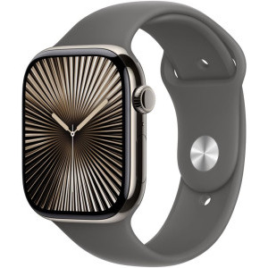 Apple Sport band, 46mm Stone Gray - S/M