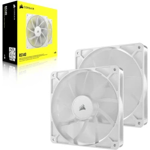 Corsair RS Series RS140 140mm Two Fan Pack White