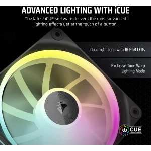 Corsair iCUE Link LX120 RGB Expansion Kit 120mm Black