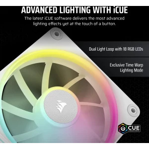 Corsair iCUE Link LX120 RGB Expansion Kit 120mm White