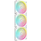 Ventilator Corsair iCUE Link LX120 RGB Starter Kit 120mm Three Fan Pack White