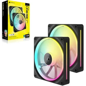 Corsair iCUE LX140 RGB Fan Starter Kit 140mm Black