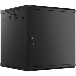 Lanberg WF01-6612-00B 12U, Wall mount, 600 mm, Metal door, Negru
