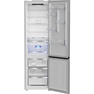 Beko B5RCNA416HXB, 415 L, Clasa C, No Frost, ProSmart Inverter, HarvestFresh, AeroFlow, Control electronic, 203 cm, Metal Look
