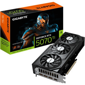 GIGABYTE GeForce RTX 5070 Ti WINDFORCE OC V2 16GB GDDR7 256-bit DLSS 4.0