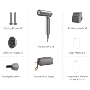 Dreame Pocket Pro AHD51, 1300W, Gri