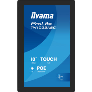 IIyama Smart ProLite TW1023ASC-B3P Touchscreen 10.1 inch WXGA IPS 25 ms 60 Hz
