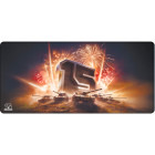 Mouse pad Wargaming World of Tanks 15th Anniversary XL, Black/Orange