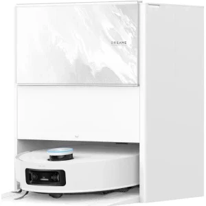 Aspirator robot Dreame Aqua 10 Ultra Track, 6400 mAh, 25000Pa, 0.22 L + 3.2L, Alb
