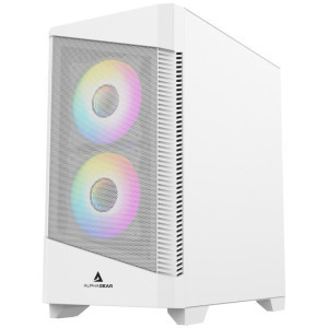 Gaming ZMEU Epic Alb, AMD Ryzen 5 5600 3.5GHz, 32GB DDR4, 1TB SSD, RTX 5050 8GB GDDR6, Iluminare RGB