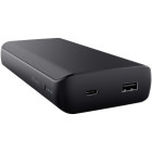 Baterie externa Trust Laro, 20000 mAh, 1x USB-C, 1x USB-A, 65W Power Delivery, Black, posibilitate incarcare laptop