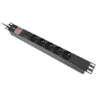 Accesoriu UPS Lanberg PDU-05E-0200-IEC-BK, 5x Type E, 2m, Black