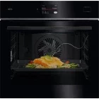 Cuptor incorporabil AEG TB8SB73ZAB, Electric, 70 L, Autocuratare hidrolitica, CookSmart, AI TasteAssist, SteamBoost, My AEG Care, Grill, Clasa A++, Negru