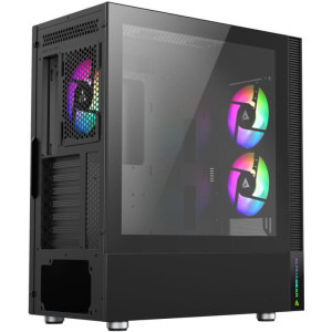 Gaming ZMEU Epic PrimePlus, AMD Ryzen 5 5600 3.5GHz, 32GB DDR4, 1TB SSD, RTX 5060 8GB GDDR7, Iluminare RGB