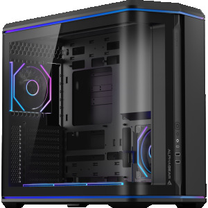 Gaming GREUCEANU Legendar Plus Powered by ASUS, AMD Ryzen 7 9800X3D 4.7GHz, 32GB DDR5, 2TB SSD, RTX 5080 16GB GDDR7, Iluminare RGB
