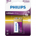 Philips 6LR61 Lithium Ultra 9V, 1 buc