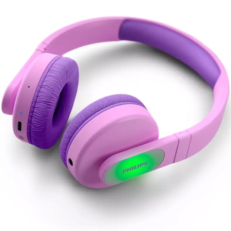 Casti Philips Over-Ear, Kids, roz