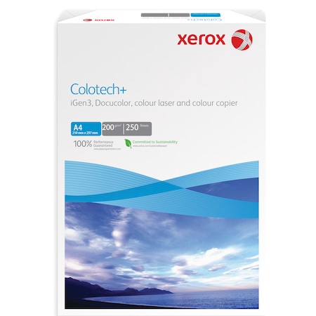 Hartie Xerox Colotech, A4, 200g/mp, 250 coli