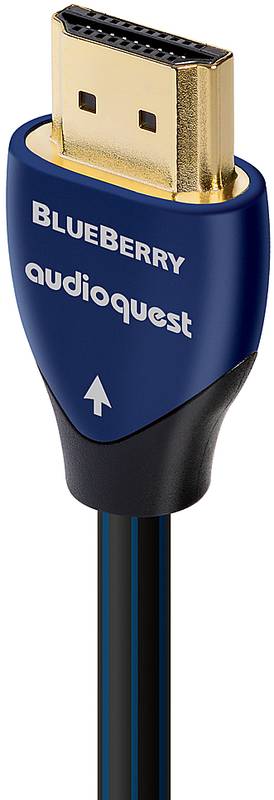 Cablu video Audioquest BlueBerry 18, HDMI Male - HDMI Male, v2.0, 3m, albastru-negru