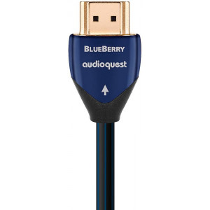 Audioquest BlueBerry 18, HDMI Male - HDMI Male, v2.0, 3m, albastru-negru