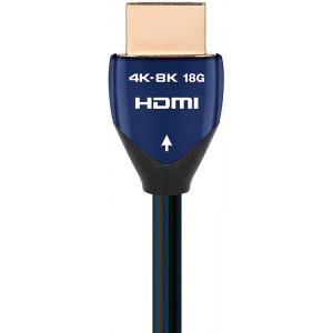 Audioquest BlueBerry 18, HDMI Male - HDMI Male, v2.0, 3m, albastru-negru