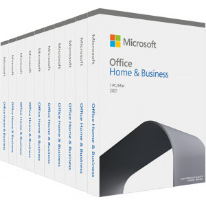 Microsoft Office Home and Business 2021- 10 licente Retail