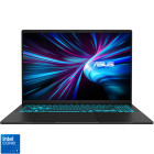 Laptop ASUS 16'' V3607VU, WUXGA 144Hz, Procesor Intel® Core™ 7 240H (24M Cache, up to 5.20 GHz), 16GB DDR5, 1TB SSD, GeForce RTX 4050 6GB, No OS, Black