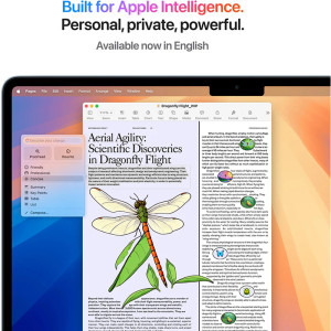 Apple 13.6'' MacBook Air 13 with Liquid Retina, Apple M4 chip (10-core CPU), 16GB, 512GB SSD, Apple M4 10-core GPU, macOS, Silver, INT keyboard, 2025