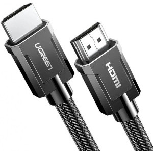Ugreen HD135 HDMI Male - HDMI Male, v2.1, Braided, 2 m, Negru
