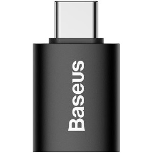 Cablu de date / adaptor Baseus Ingenuity Adaptor OTG, USB-C Male la USB Female, Black