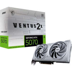 MSI GeForce RTX 5070 VENTUS 2X OC White 12GB GDDR7 192-bit DLSS 4.0