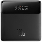 Baterie externa Baseus Blade HD, 20000 mAh, 2x USB, 2x USB-C, 100 W, Display, Black, posibilitate incarcare laptop