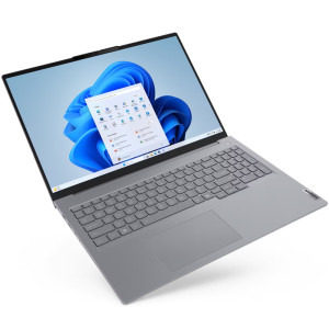 Lenovo 16'' ThinkBook 16 G8 IAL, WUXGA IPS, Procesor Intel® Core™ Ultra 7 255H (24M Cache, up to 5.10 GHz), 16GB DDR5, 512GB SSD, Intel Integrated Graphics, Win 11 Pro, Arctic Grey