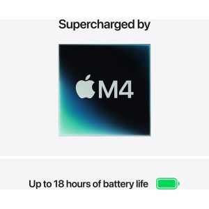 Apple 13.6'' MacBook Air 13 with Liquid Retina, Apple M4 chip (10-core CPU), 16GB, 512GB SSD, Apple M4 10-core GPU, macOS, Starlight, US keyboard, 2025