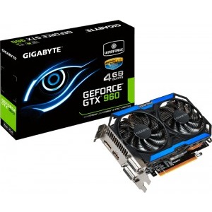 GIGABYTE GeForce GTX 960 WindForce 2X 4GB GDDR5 128-bit HDMI