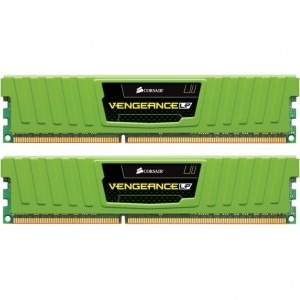 Corsair Vengeance LP Green 8GB DDR3 2133MHz CL11 Dual Channel Kit
