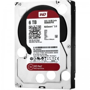WD Red 6TB SATA-III 5400RPM 64MB