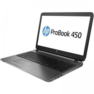 HP 15.6'' Probook 450 G2, HD, Procesor Intel® Core™ i3-4030U (3M Cache, 1.90 GHz), 4GB, 500GB, Radeon R5 M255 1GB, FreeDos, Metalic Silver, Geanta inclusa