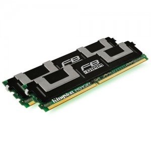 Kingston Memorie ValueRAM ECC FBDIMM DDR2 Kit 2GB 667MHz CL5 Dual Rank x8 1.8v