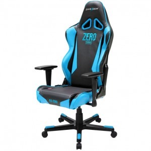 DXRacer Racing Zero, negru cu albastru